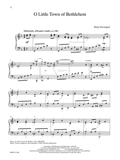 O Little Town of Bethlehem