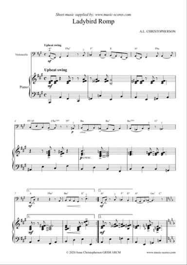 Ladybird Romp - Cello & Piano