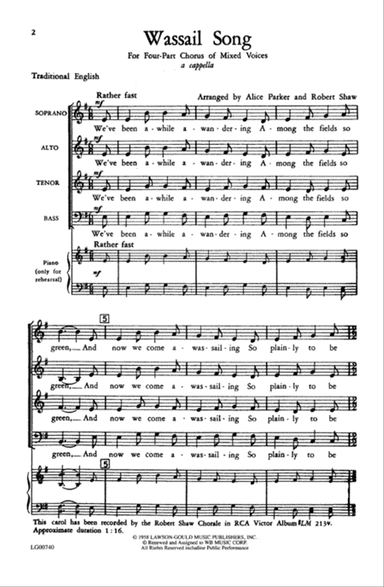 Wassail Song