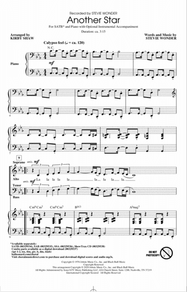 Another Star (arr. Kirby Shaw)