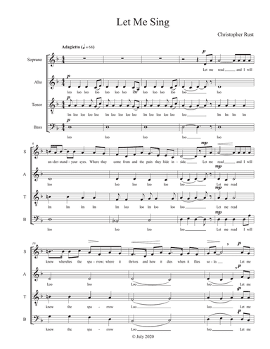 Let Me Sing