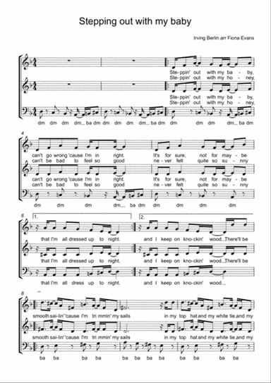 Steppin' Out With My Baby