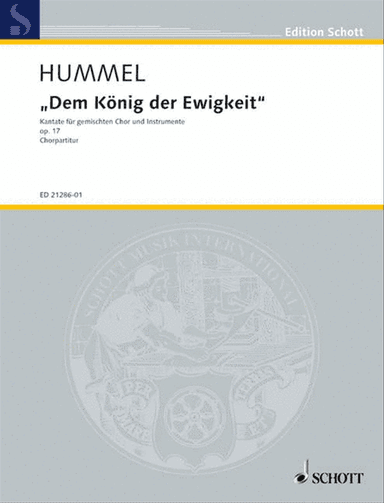 Dem König der Ewigkeit