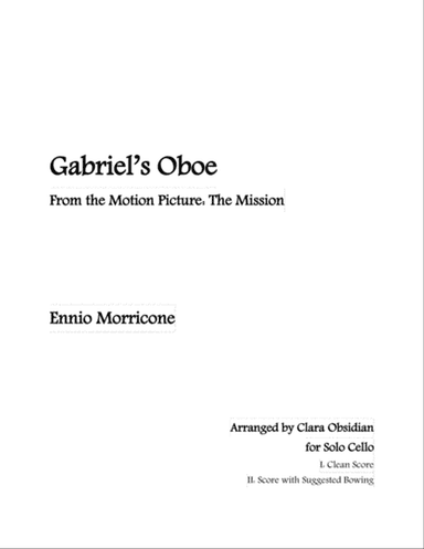 Gabriel's Oboe