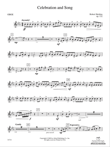 Celebration and Song: Oboe