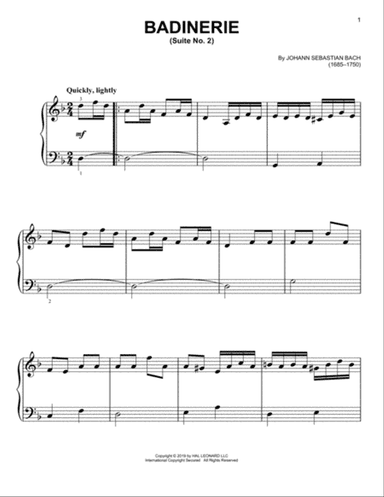 Badinerie (Suite No. 2)