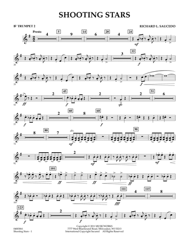 Shooting Stars - Bb Trumpet 2