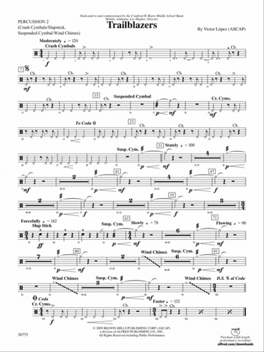 Trailblazers: 2nd Percussion