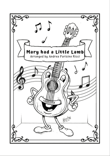 Mary had a Little Lamb - Easy Guitar Fingerstyle Song
