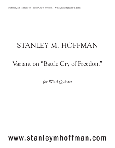 Variant on "Battle Cry of Freedom"