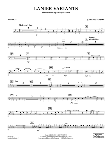 Lanier Variants - Bassoon