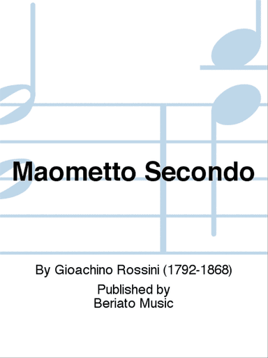 Maometto Secondo