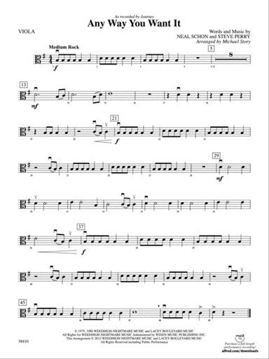 Any Way You Want It: Viola