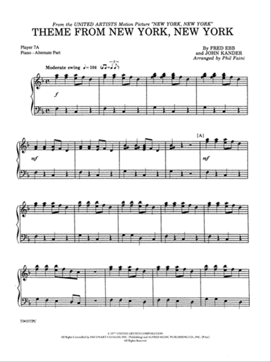 New York, New York, Theme from: KALT