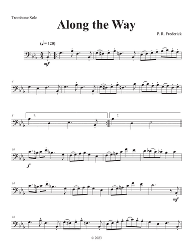 Along the Way (Trombone Solo)