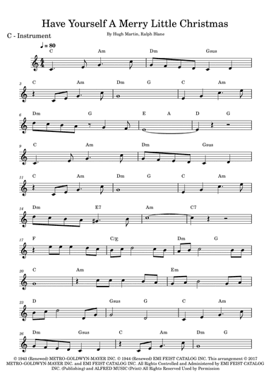 Have Yourself A Merry Little Christmas