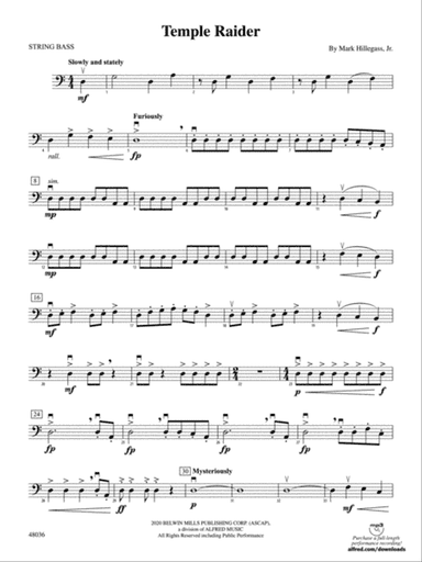 Temple Raider: String Bass