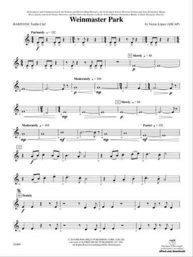 Weinmaster Park: (wp) Baritone T.C.