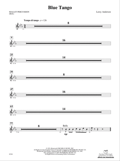 Blue Tango: Mallets
