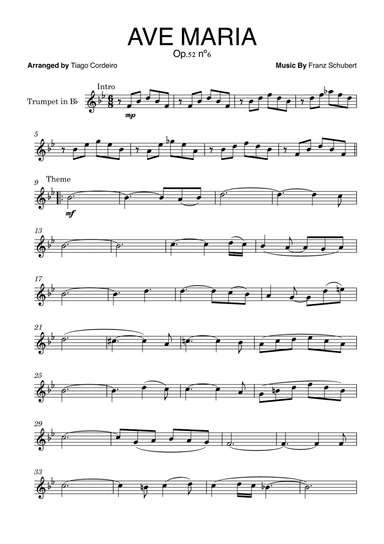 Ave Maria Op.52 nº6