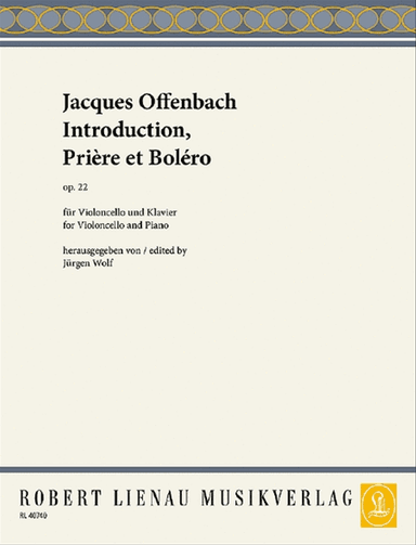 Introduction, Prière et Boléro