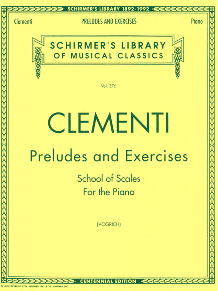 Preludes and Exercises