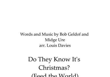 Do They Know It's Christmas?