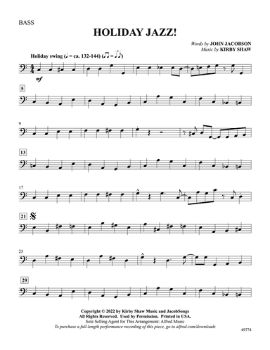 Holiday Jazz!: String Bass