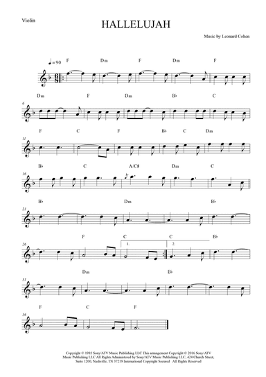 Hallelujah