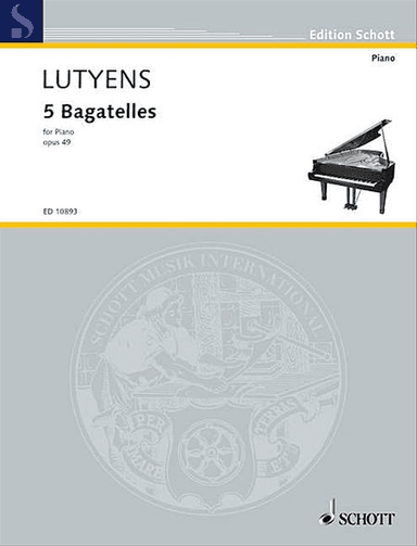 5 Bagatelles for Piano