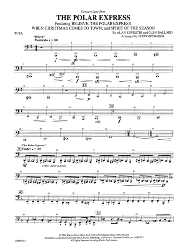 The Polar Express, Concert Suite from: Tuba