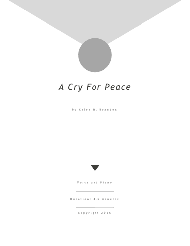 A Cry For Peace