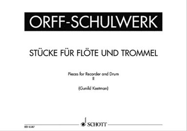 Pieces for Recorder and Drum