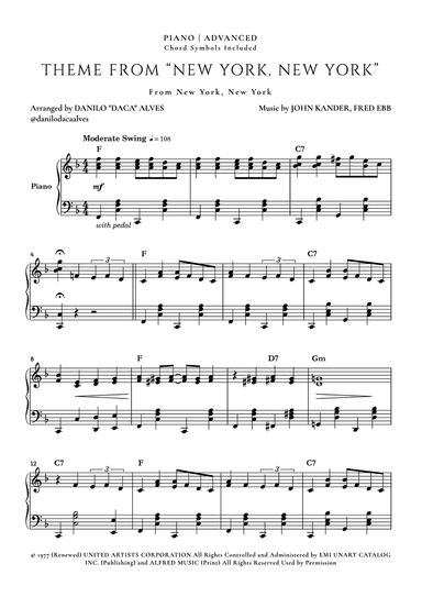 Theme From "new York, New York"