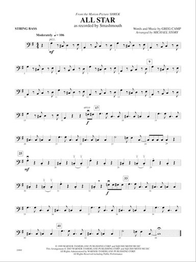 Great Movie Themes: String Bass