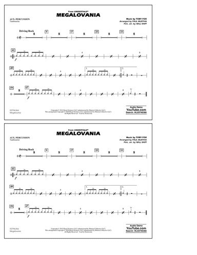 Megalovania (from Undertale) (arr. Paul Murtha) - Aux Percussion