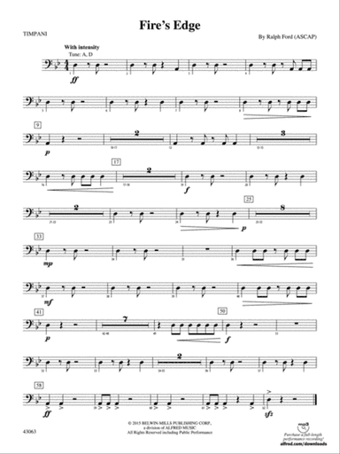 Fire's Edge: Timpani