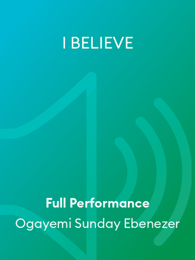 I BELIEVE