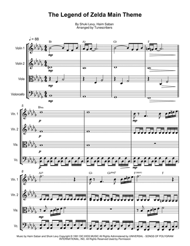The Legend of Zelda Main Theme