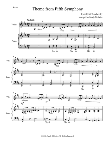 Theme from Fifth Symphony
