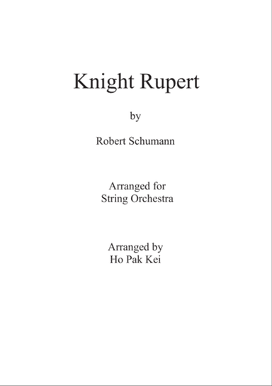 Knight Rupert for Strings