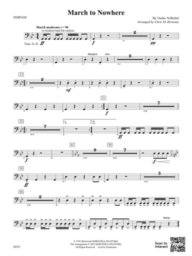 March to Nowhere: Timpani