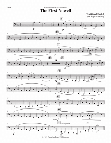 The First Nowell - Tuba