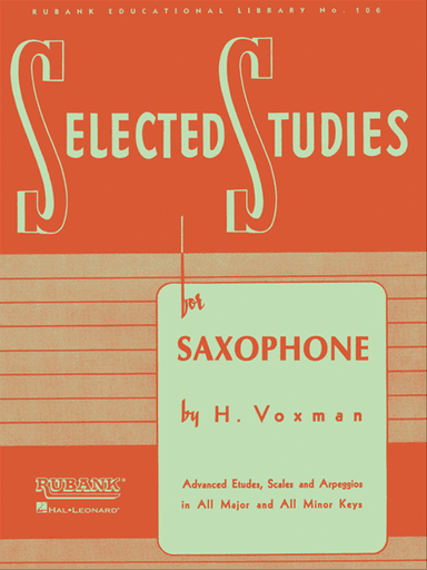Selected Studies for Saxophone