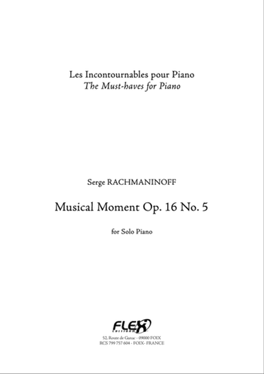 Musical Moment Op. 16 No. 5