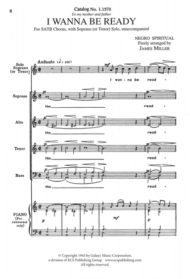 I Wanna be Ready (Downloadable)