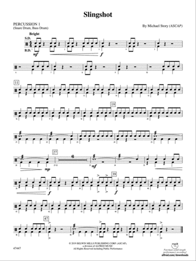 Slingshot: 1st Percussion