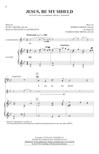 Jesus, Be My Shield (arr. Charles McCartha)
