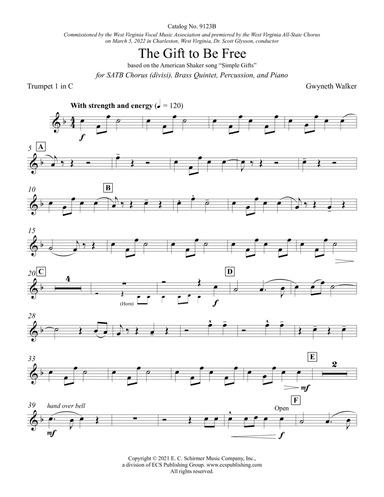 The Gift to Be Free (Instrumental Parts)