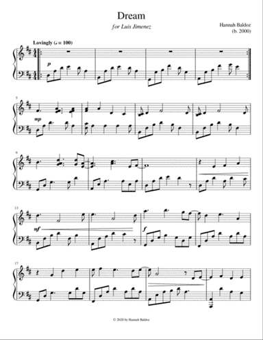 Dream - Hannah Baldoz Music